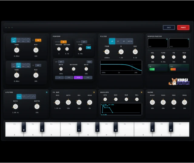 Web Audio Synthesizer
