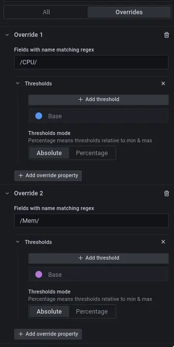 Override to Change Bar Color
